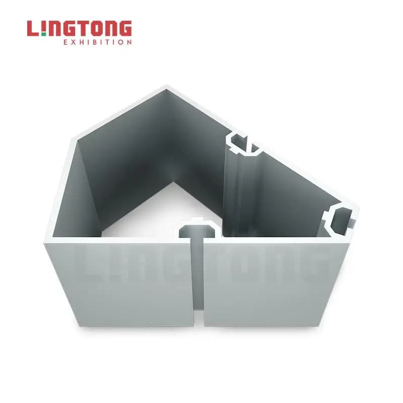 LT-M619 Connecting Extrusion 45° /100mm For Custom Exhibits