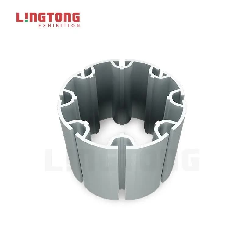 LT-ML1222 Round Extrusion/80mm For Booth Pillar