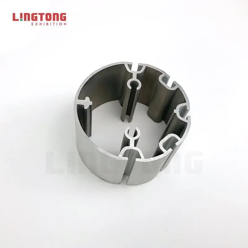 LT-M412 Round Extrusion/80mm Post Of Trade Show Stand