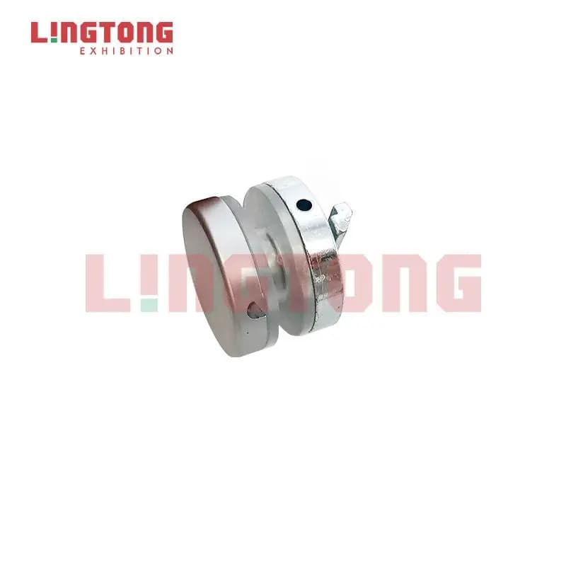 LT-EG807 Glass/Panel Retainer Acrylic Holder For Exhibition Backdrop Wall