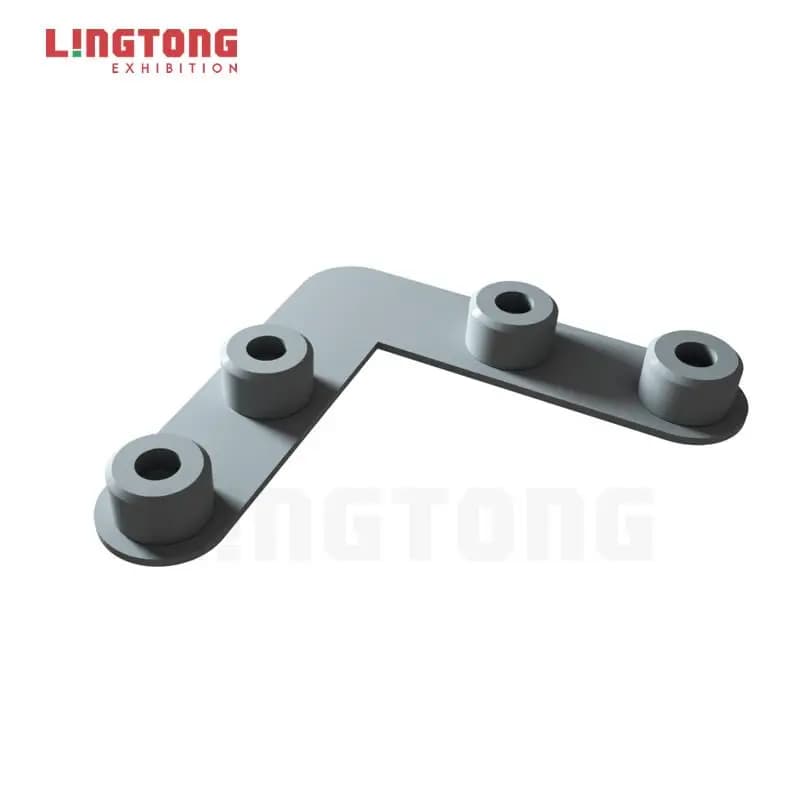 LT-LTFS-22 L Shape Flat connector Toolless Connector for Fast Wall System