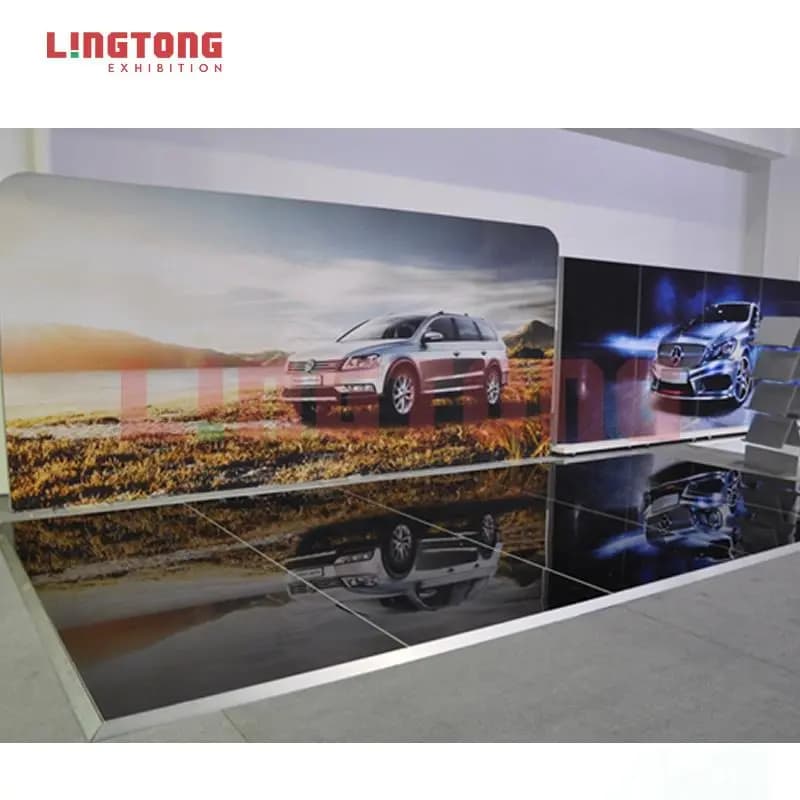 LT-BM04.05B Crystal Floor for Retail Shop