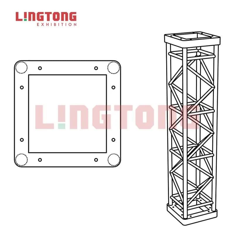 LT-LJ403 Square Welded Truss