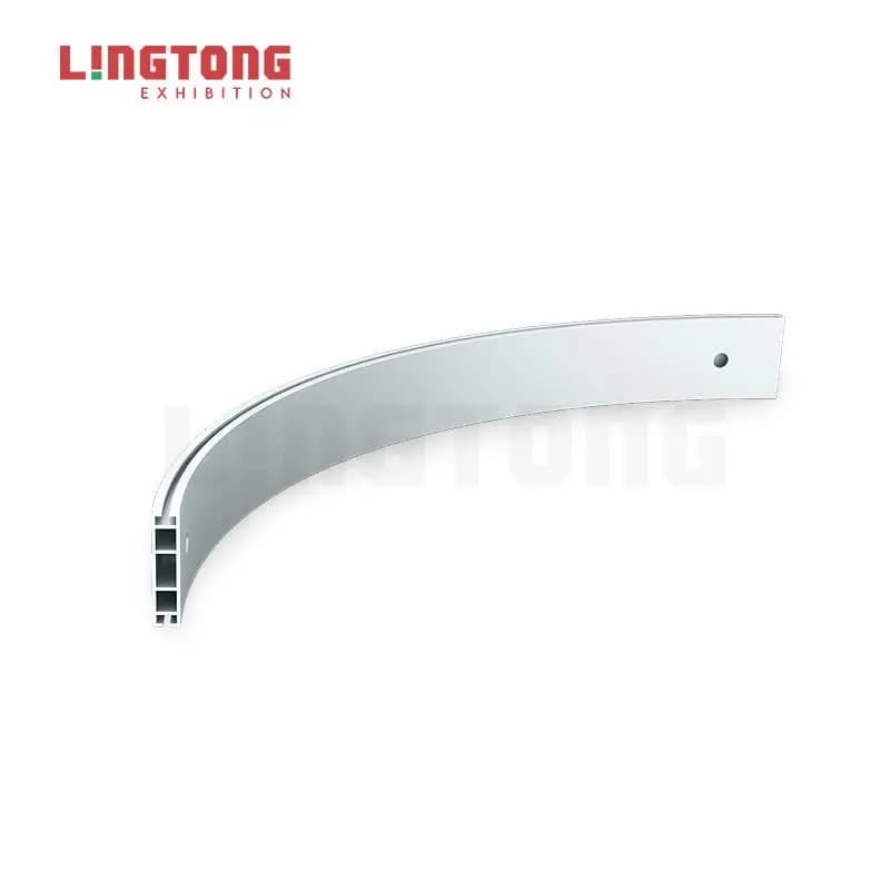 LT-Z109-4Y990 Aluminum Extrusion Curved Quarter Circle