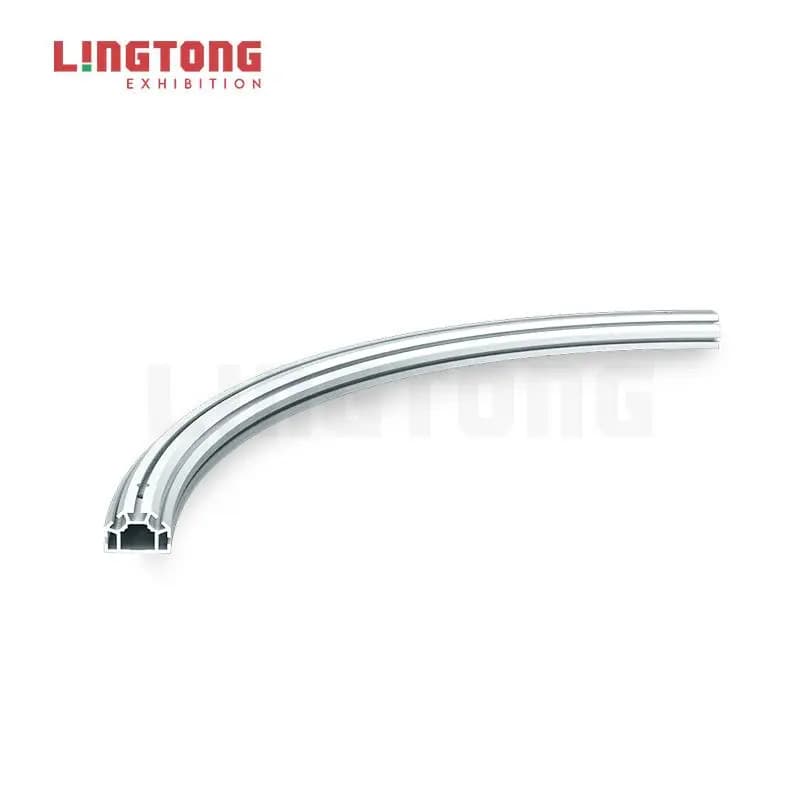 LT-S201-4Y1400 Aluminum Extrusion Cur ved Quar ter Circle