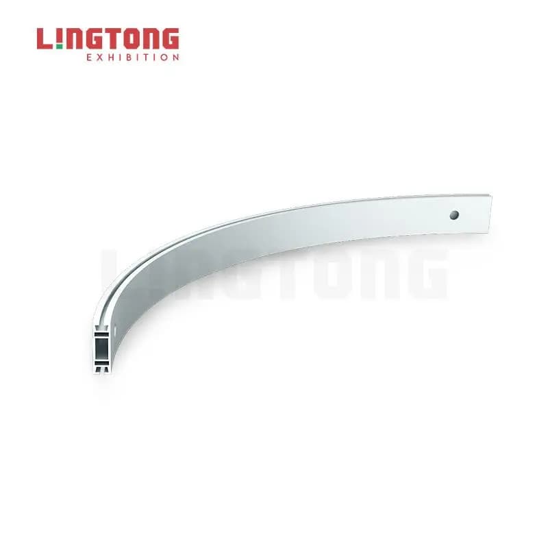 LT-Z400B-4Y495 Aluminum Extrusion Curved Quarter Circle