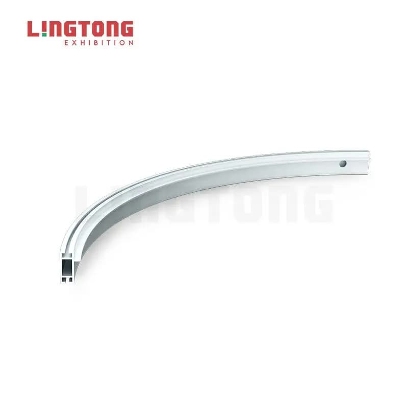 LT-Z4300-4Y1400 Aluminum Extrusion Curved Quarter Circle