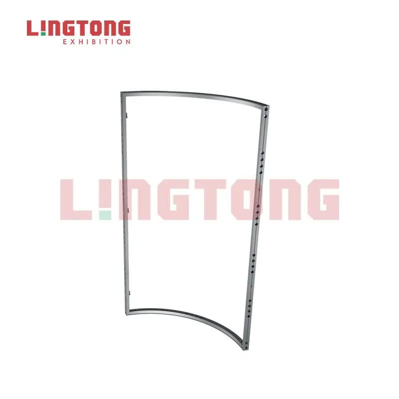 LTFS60-1030x2500S Fast System Fast Wall Curved Frame 60mm for Modular Display Stands