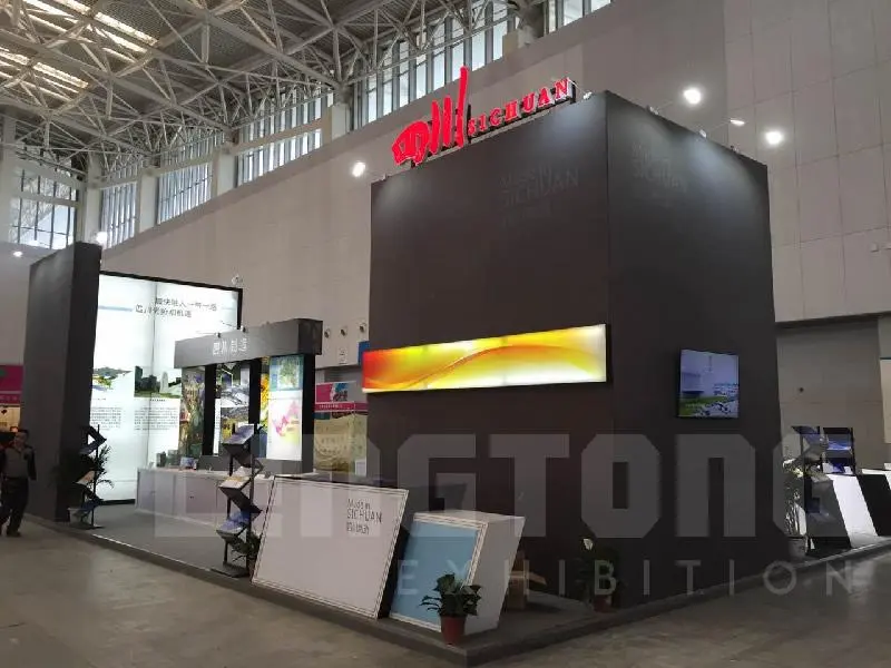 What exhibition halls can modular stand build?