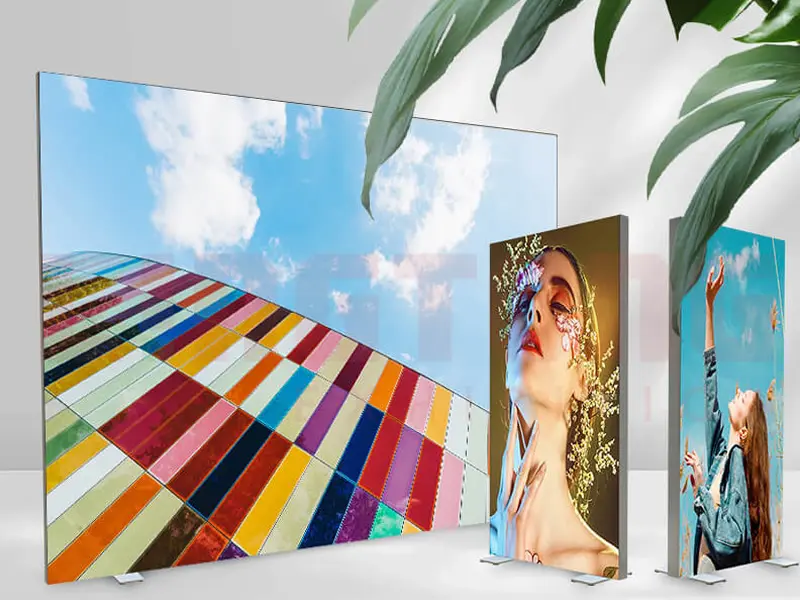Customized Light box Seamless Aluminum Frames - SEG Fabric Frames Introduction - Lingtong